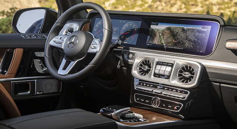 2019 Mercedes-Benz G550 G-Class (U.S.-Spec) - Interior, Detail , car, HD wallpaper