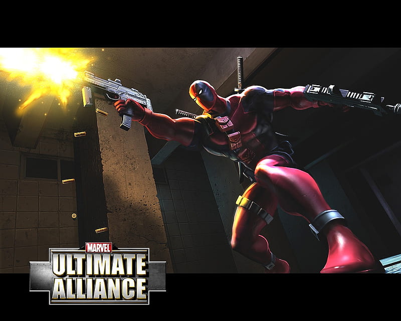 Deadpool, ultimate alliance, fan art, marvel, movie, action, entertainment, video game, HD wallpaper