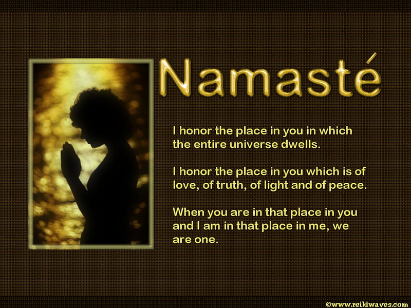 Mantra, namaste, woman, prayer, HD wallpaper | Peakpx