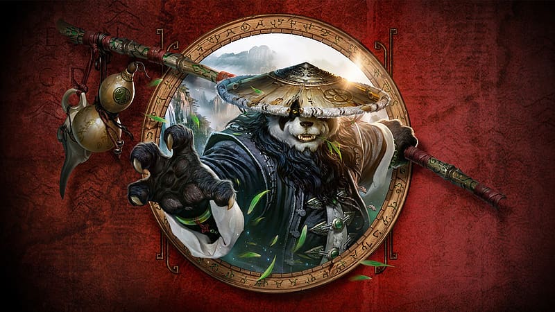 Panda, Video Game, World Of Warcraft, World Of Warcraft: Mists Of Pandaria, Kung Fu, HD wallpaper