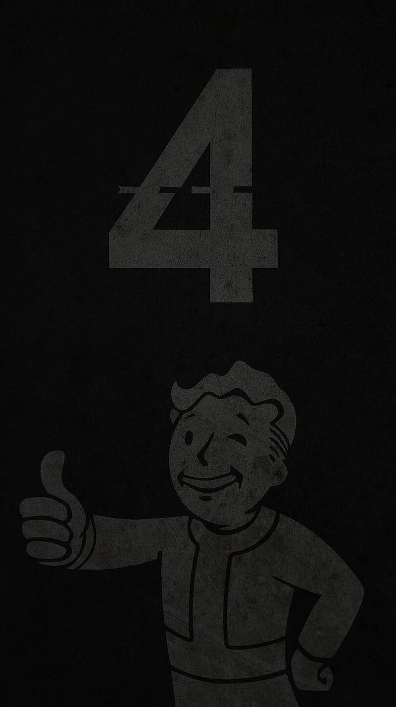 Fallout 4, vault, vault boy, HD phone wallpaper