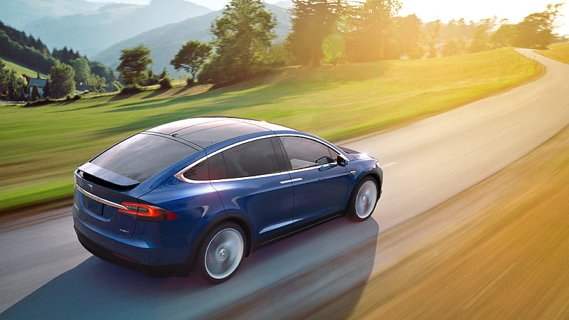 2017 Tesla Model X, Electric, SUV, car, HD wallpaper