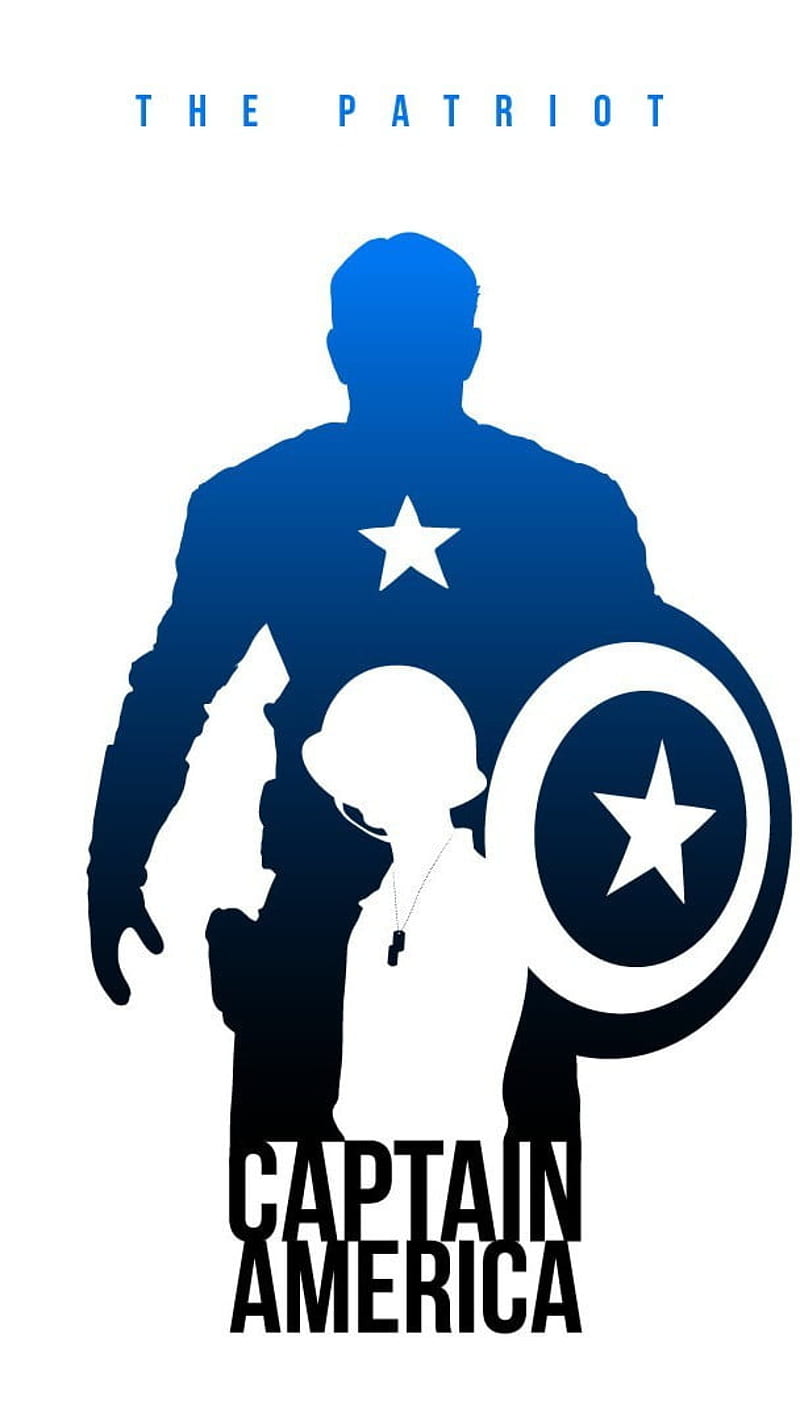 The Patriot Captain America , the avengers, captain america, art, shadow chris evans, fiction, science fiction, sci fi, hollywood, movie, marvels, super hero, superhero, avengers, HD phone wallpaper