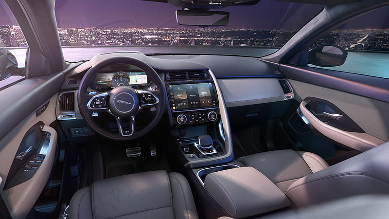 Jaguar E-Pace R-Dynamic 2021 Interior, HD wallpaper