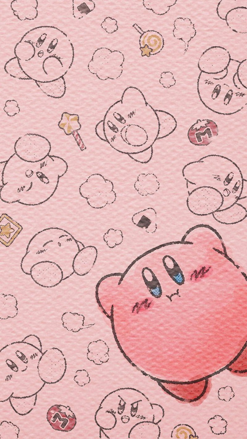 Kirby, 90s, nintendo, HD phone wallpaper | Peakpx