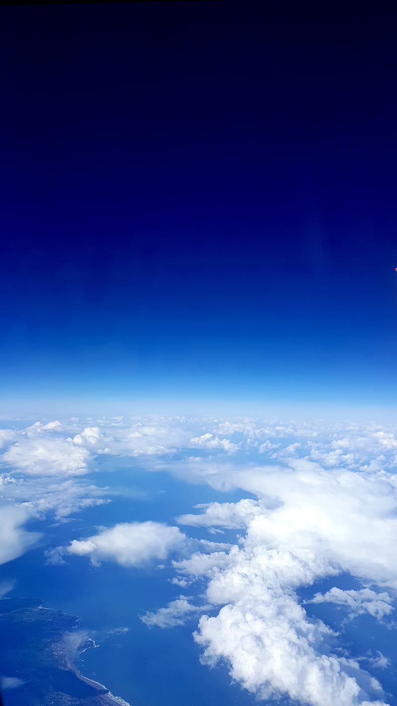 Volando, clouds, horizonte, magic, clouds, s8, sky, volar, HD phone wallpaper