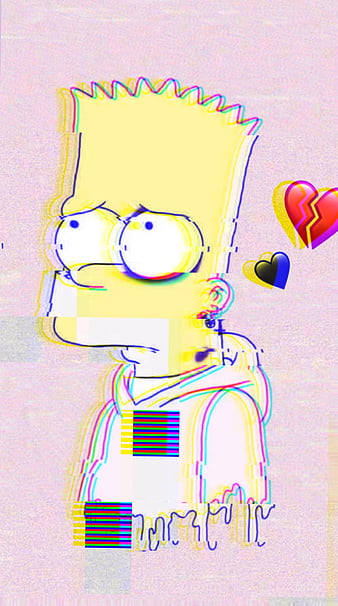 Bart Sad (triste) - Desenho de lost_forever - Gartic