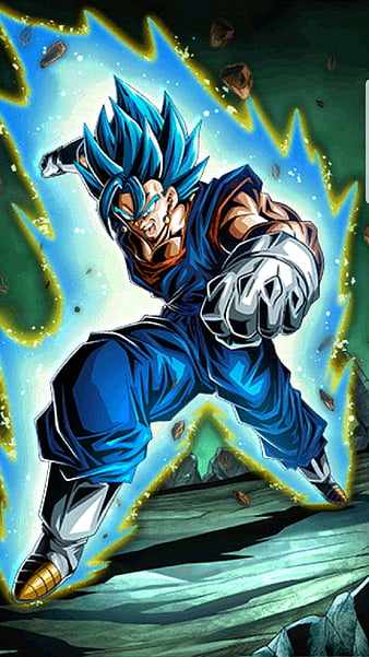 Ssj Blue Vegeto, dragonball, dragonballz, dokkan, goku, vegeta, ssj, blue,  god, HD phone wallpaper