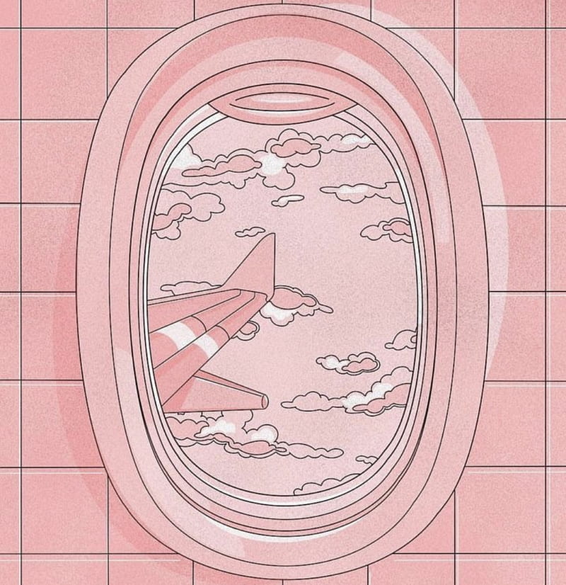 Window pink, cute, HD phone wallpaper Window pink, cute, HD phone wallpaper
