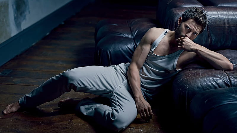 Jamie Dornan, male, man, models, sexy, HD wallpaper