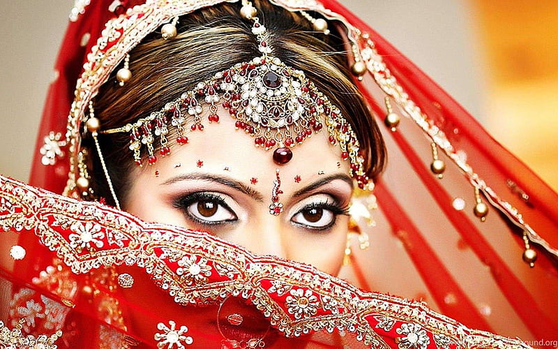 Bridal Makeup, Indian Makeup, HD wallpaper