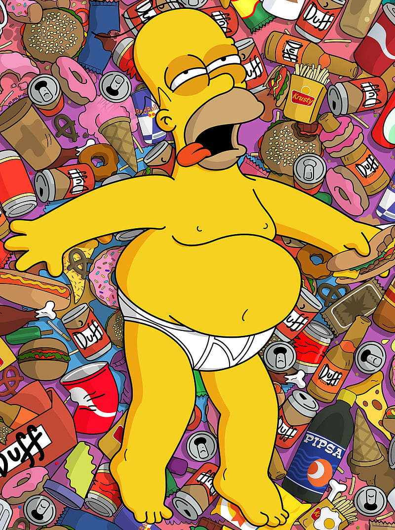 Homer Simpson, fbv, HD phone wallpaper