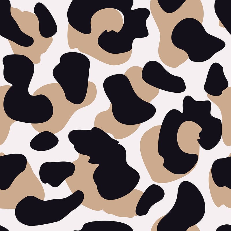 Leopard skin seamless pattern. Animal fur . Wild african cats repeat illustration. Abstract cheetah skin backdrop 5611866 Vector Art at Vecteezy, HD phone wallpaper