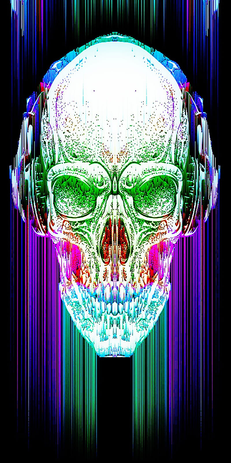 skulls music wallpaper