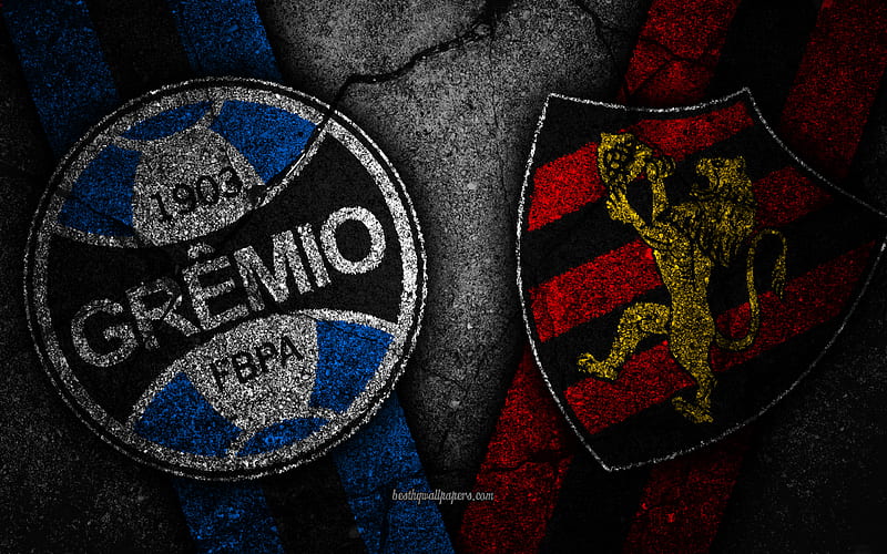Gremio vs Sport Recife, Round 31, Serie A, Brazil, football, Gremio FC, Sport Recife FC, soccer, brazilian football club, HD wallpaper