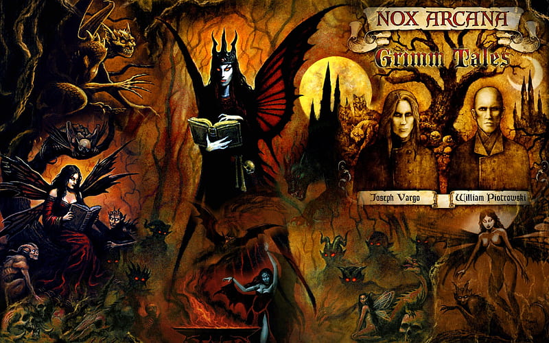 Grimm Tales~Nox Arcana, Grimm, art, Nox Arcana, music, Tales, Gothic, HD wallpaper