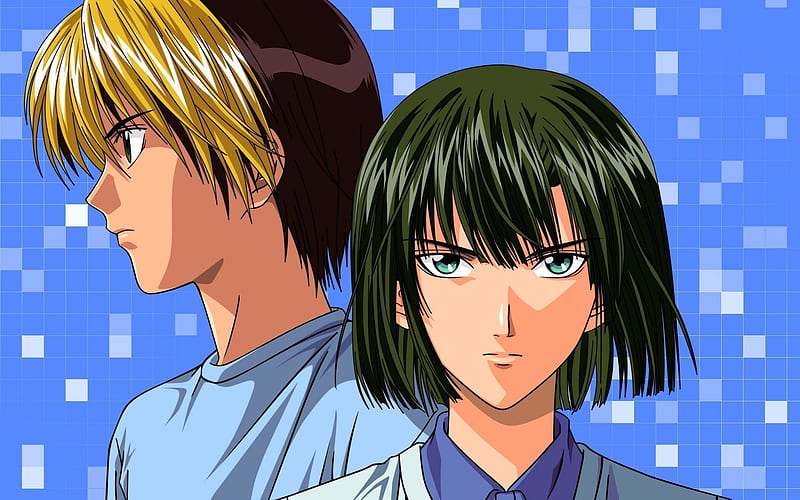 shindou hikaru, fujiwara no sai, and touya akira (hikaru no go) drawn by  hun_(endlesslovehikaru)