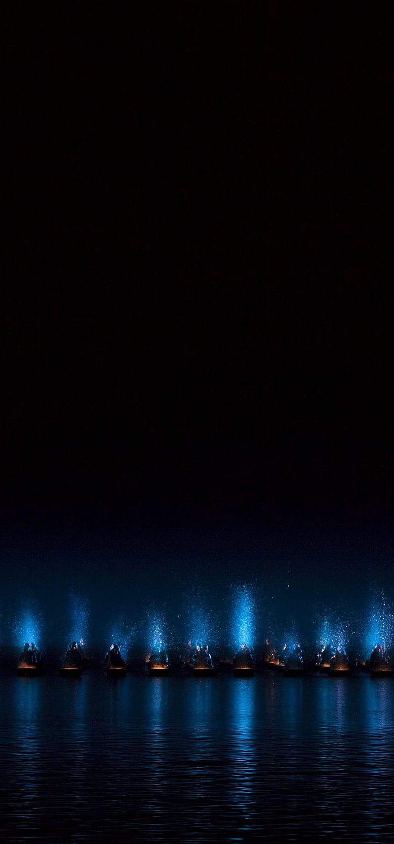 Cielo nocturno, night, landscape, HD phone wallpaper