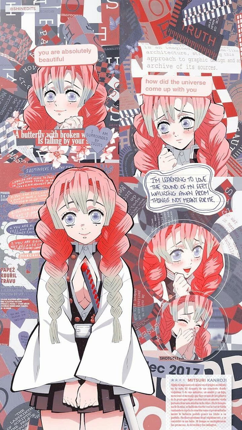 mitsuri theme wallpaperTikTok Search