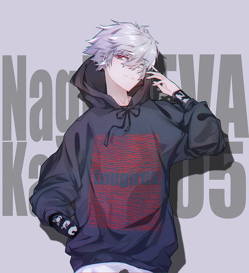 Neon Genesis Evangelion, anime boys, short hair, 2D, Nagisa Kaworu