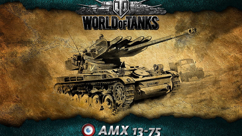 World Of Tanks AMX 13 75 Games World Of Tanks, HD wallpaper