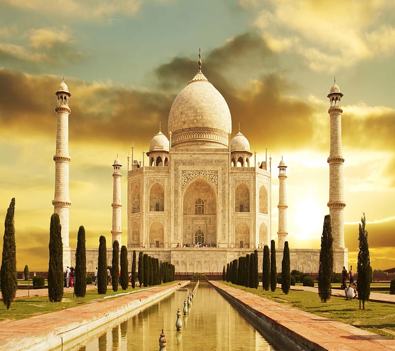 Taj Mahal, bonito, tajmahal, HD wallpaper