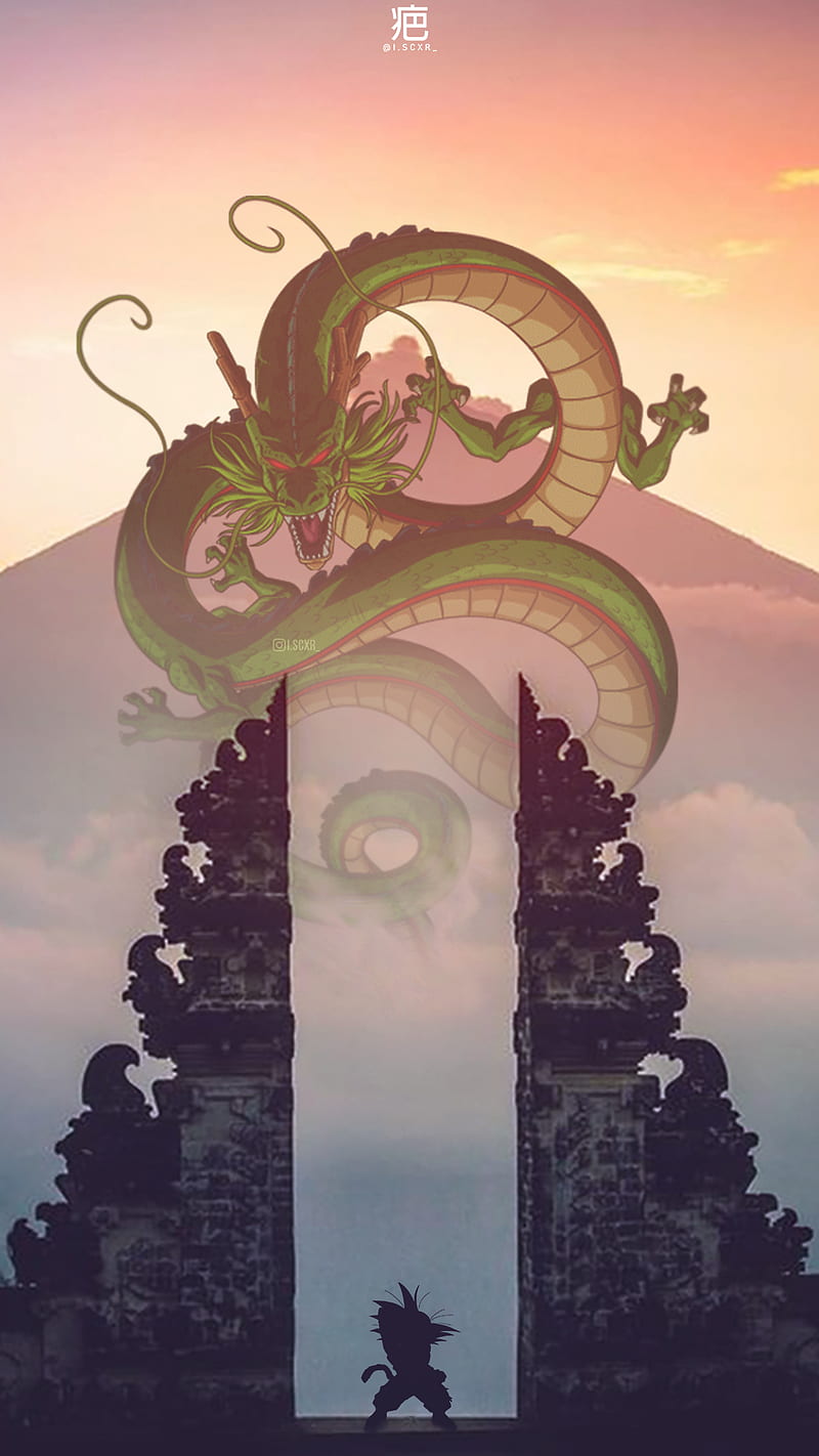 8 Shenron Wallpapers for iPhone and Android by Paul Weber