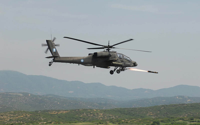 Boeing AH 64 Apache-military aircraft, HD wallpaper