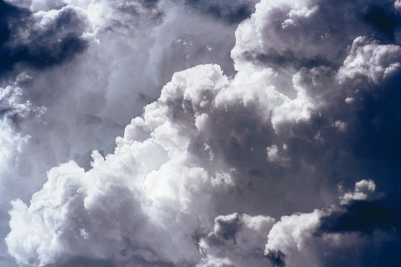 cumulus clouds, HD wallpaper