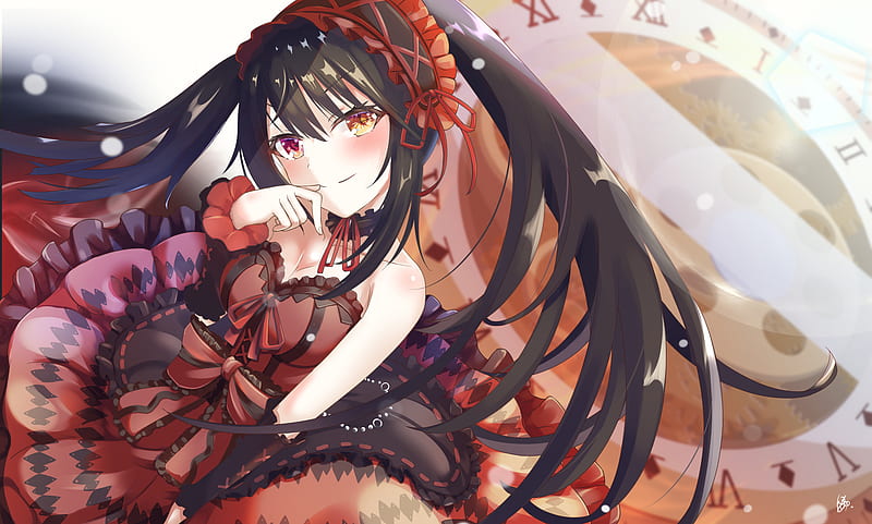 Date A Live Tokisaki Kurumi Live Wallpaper - WallpaperWaifu