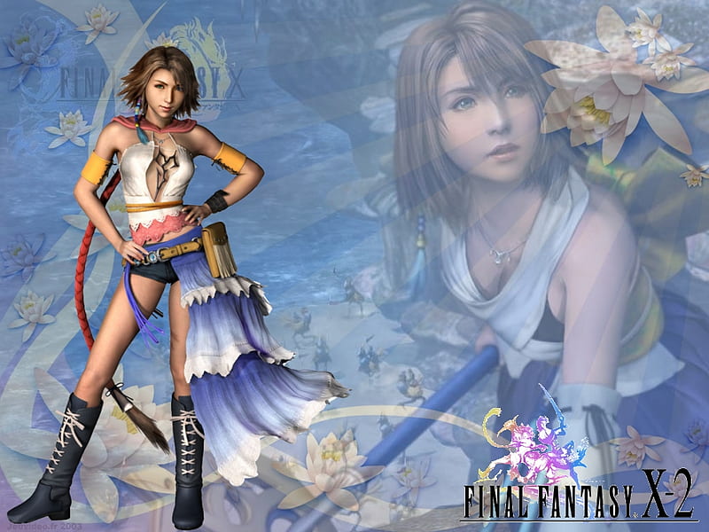 Final Fantasy X-2, female, girl, video game, game, final fantasy, yuna, HD wallpaper