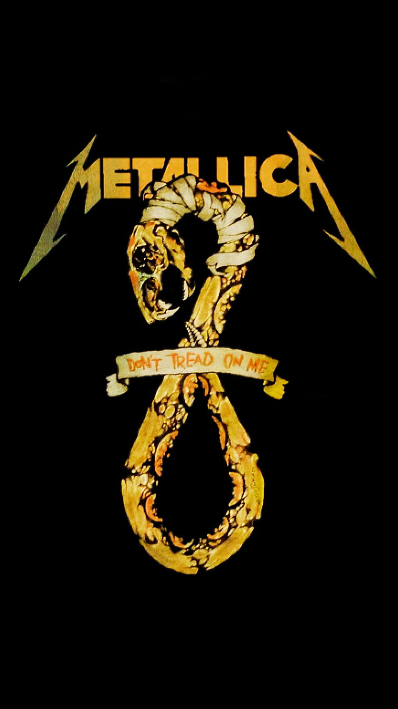 Metallica, black album, snake, logo, HD phone wallpaper | Peakpx