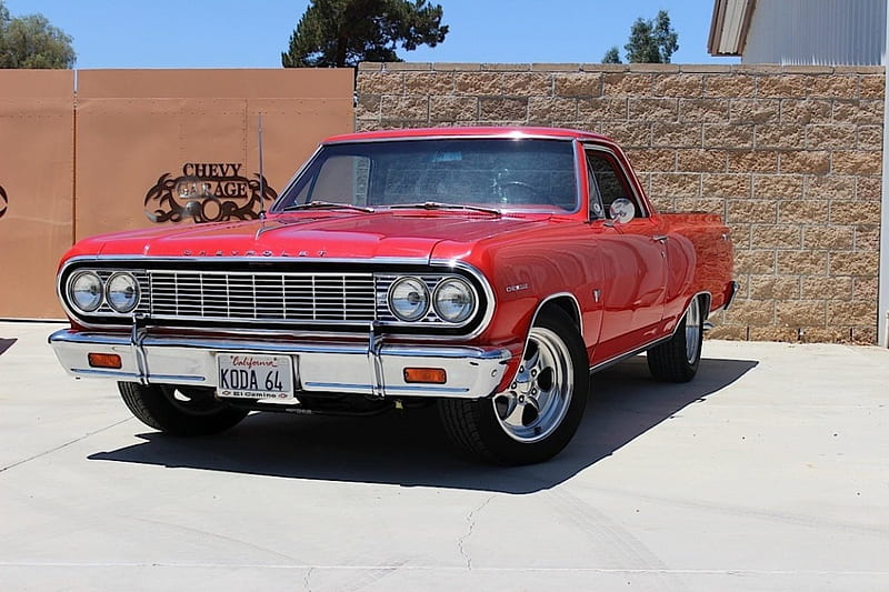 Chevrolet El Camino Classic Red GM Bowtie HD Wallpaper Peakpx