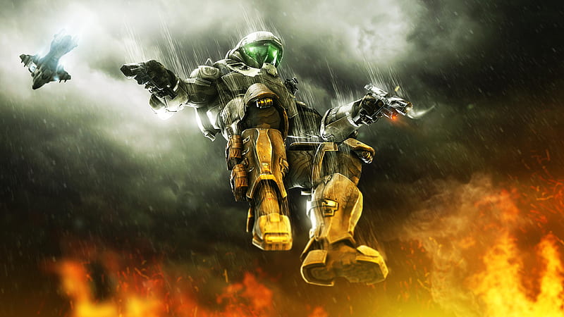 Halo 3 ODST 2, halo-3, games, HD wallpaper