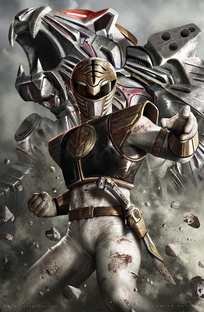 White ranger wallpaper by LoonzTM  Download on ZEDGE  a503