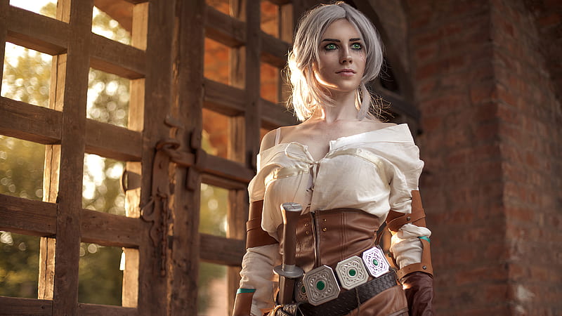 Ciri Witcher 3 Girl Cosplay , ciri, the-witcher-3, games, cosplay, HD wallpaper