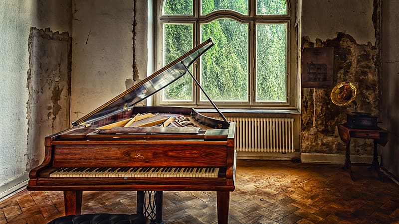 Music, Piano, HD wallpaper