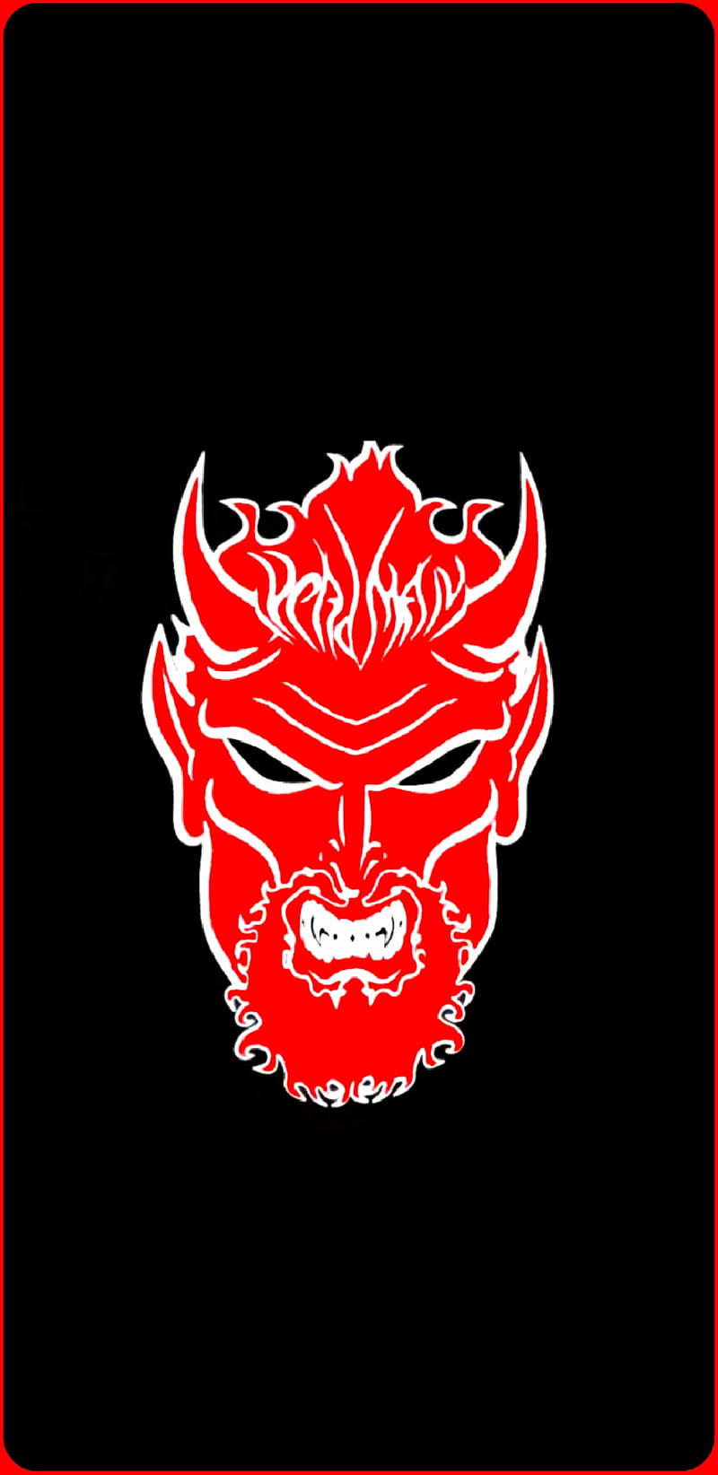 Red devil, anarchy, sinner, HD phone wallpaper
