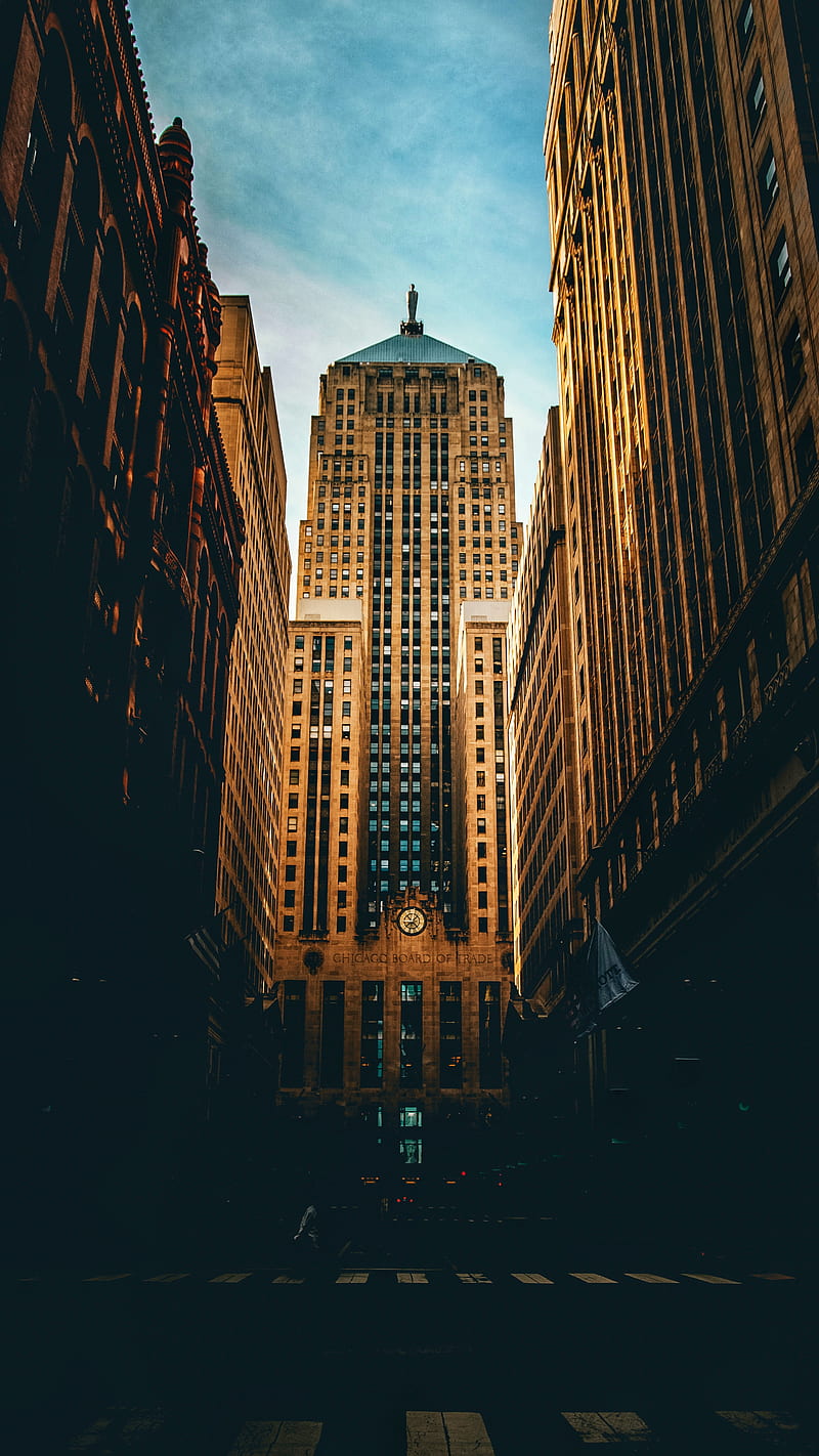 Building, bears, cathedral, chicago, cities, city, creed, cubs, new, night, HD phone wallpaper