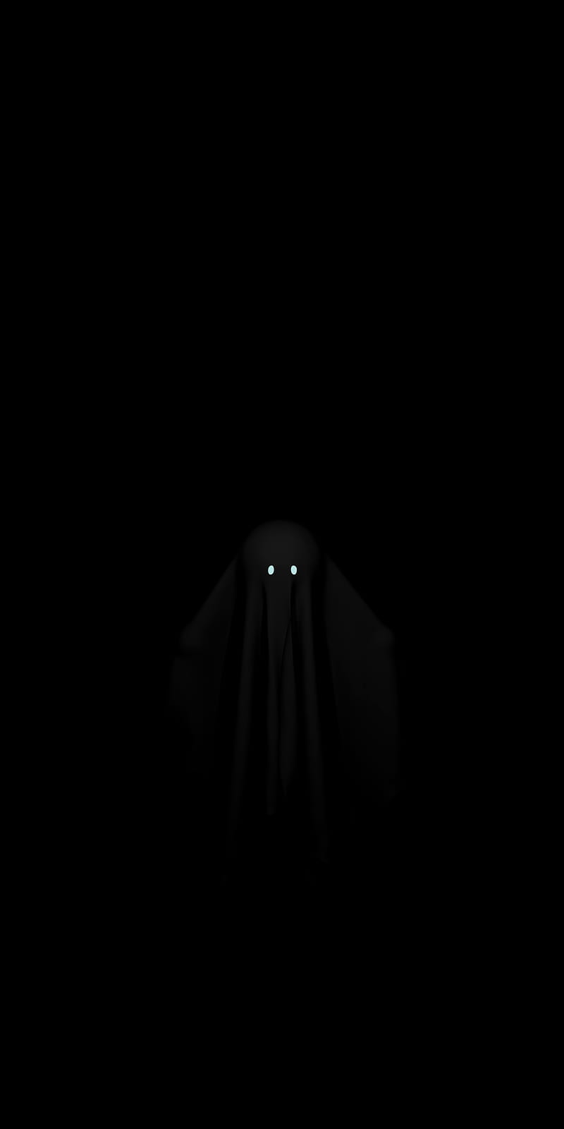 Sad Ghost, black, creepy, dark, eyes, halloween, night, scary, HD phone  wallpaper | Peakpx