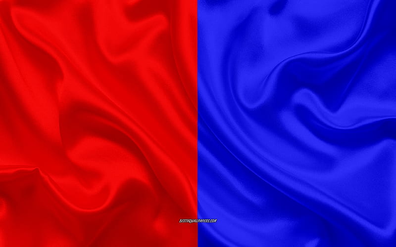 Cagnes-sur-Mer Flag silk texture, silk flag, French city, Cagnes-sur-Mer, France, Europe, Flag of Cagnes-sur-Mer, flags of French cities, HD wallpaper