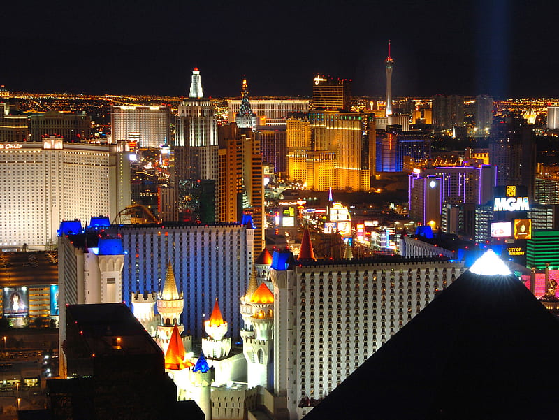 Man Made Las Vegas HD Wallpaper