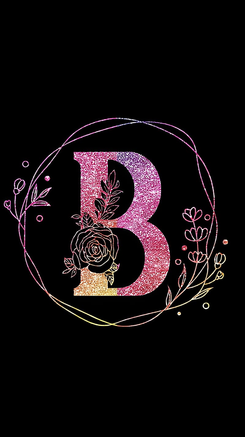 B Name Ka, abstrac b, letter b, HD phone wallpaper