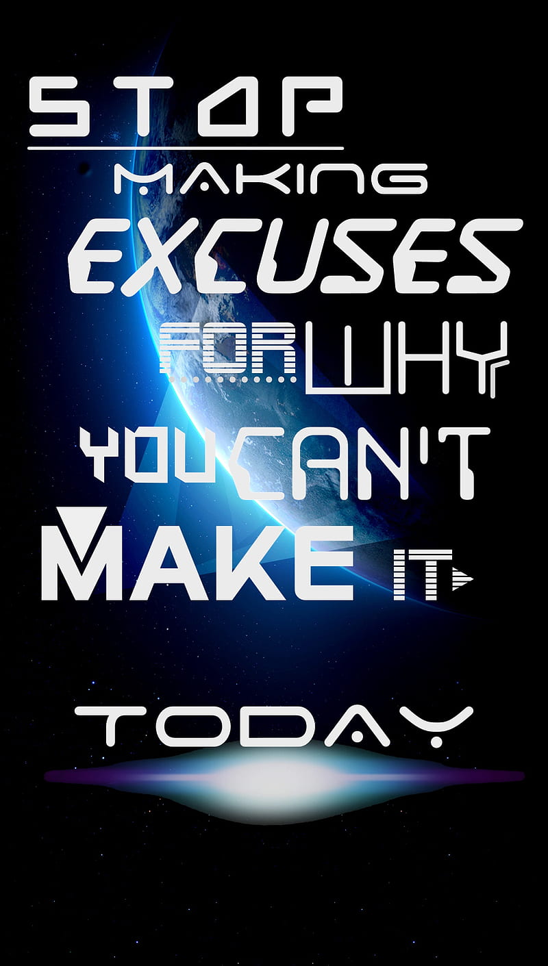 Download No Excuses Workout Everyday Poster Wallpaper  Wallpaperscom