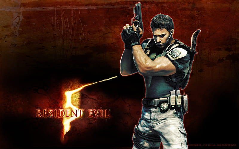 Resident Evil 5 01, video games, resident evil 5, HD wallpaper