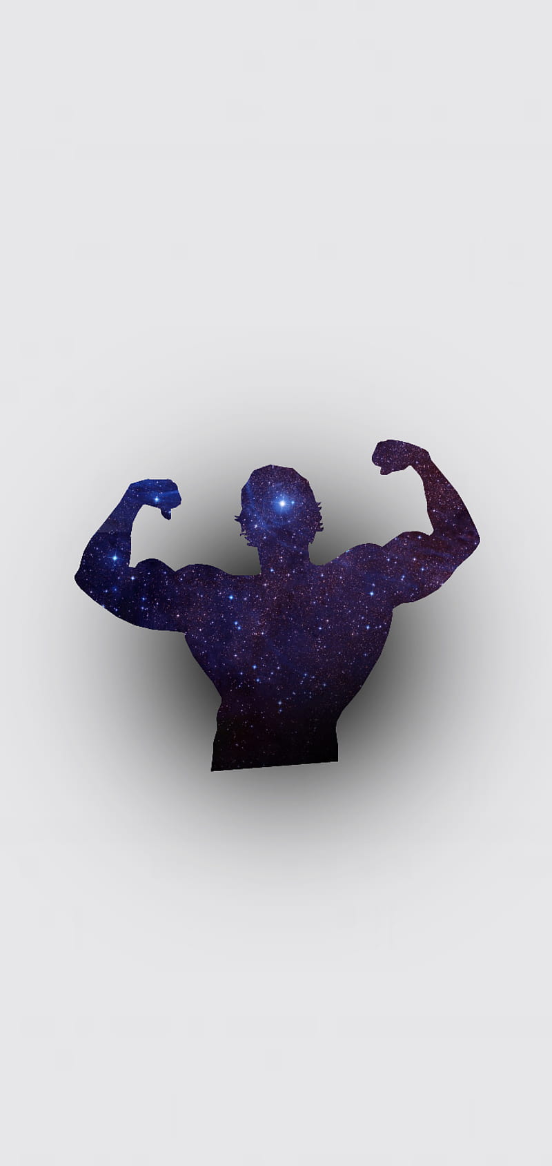 ArnoldSchwarzenegger, space, stars, fuerza, galaxy, gimnasio, gym, muscle, pesas, terminator, HD phone wallpaper