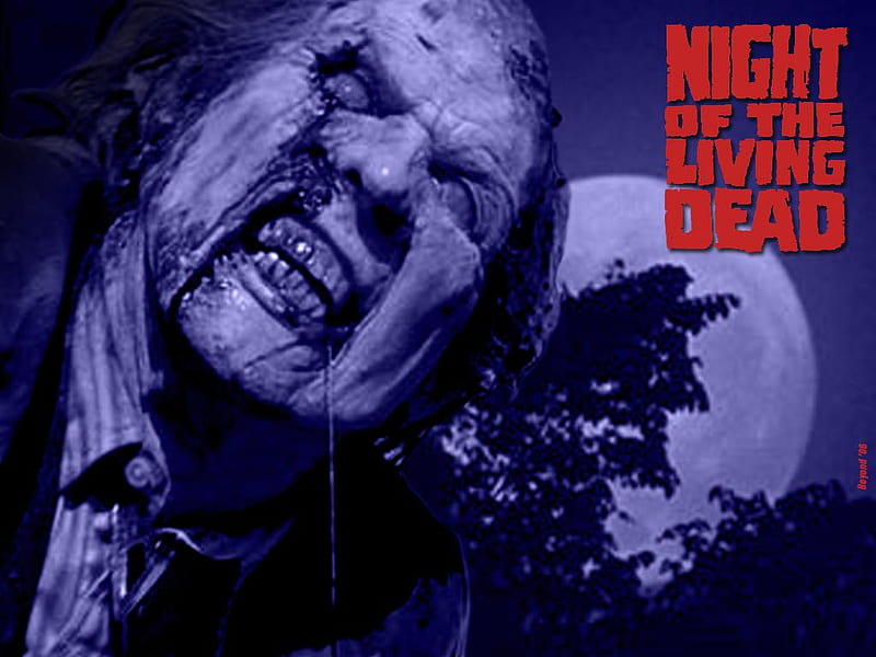 Night Of The Living Dead, dead, movie, night, living, zombie, HD wallpaper