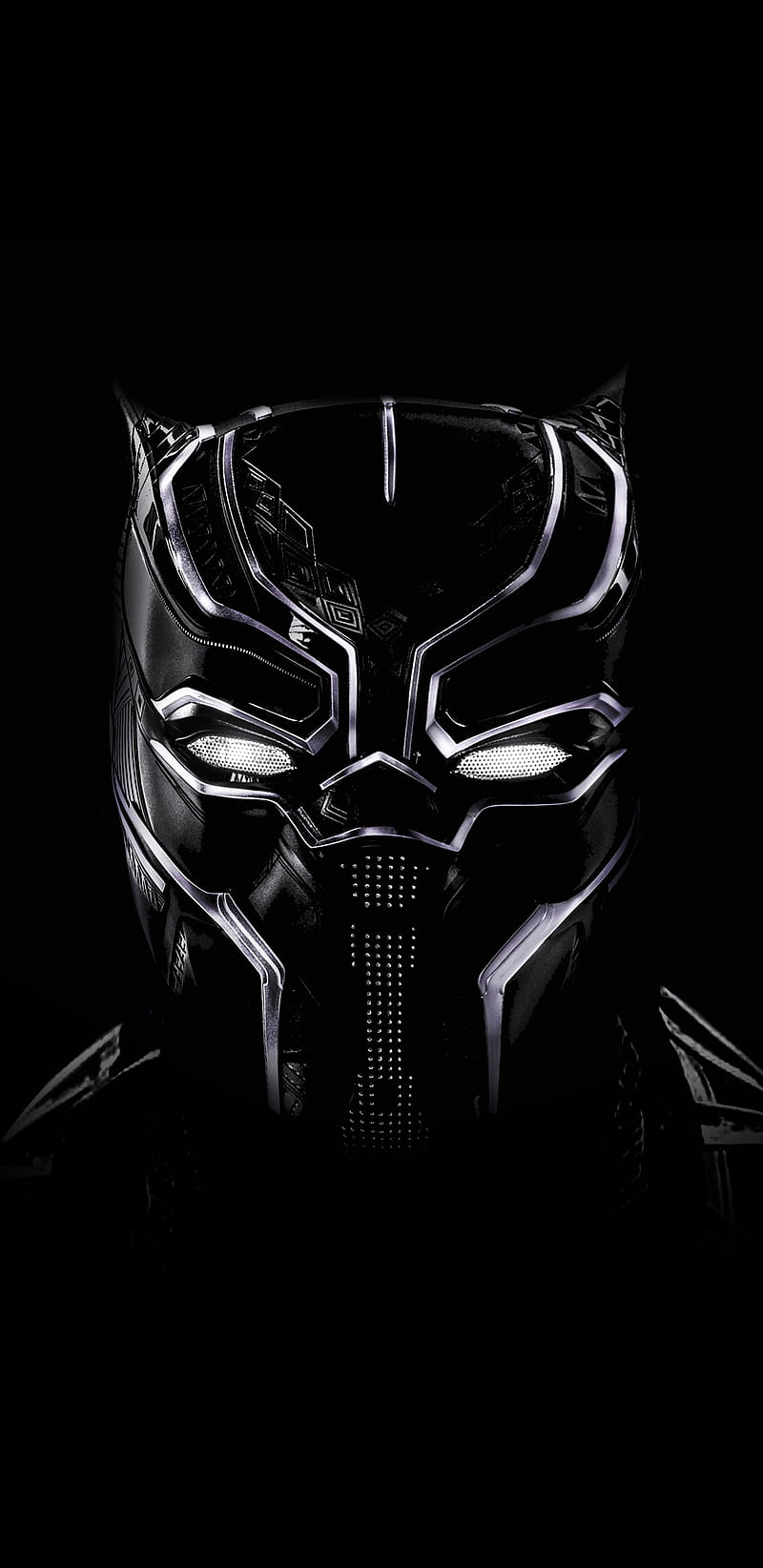 Black Panther Amoled, battery saving, comics, dark, hero, marvel,  steamroom, HD phone wallpaper | Peakpx
