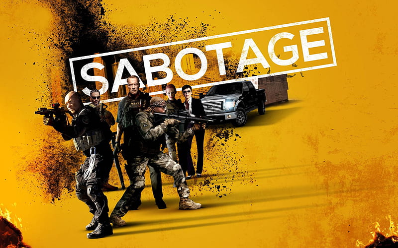 Sabotage, cool, entertainment, fun, movies, HD wallpaper