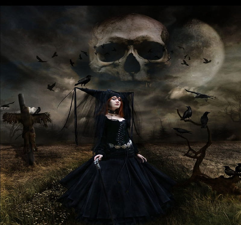 Gothic Halloween HD Wallpapers  Top Free Gothic Halloween HD Backgrounds   WallpaperAccess